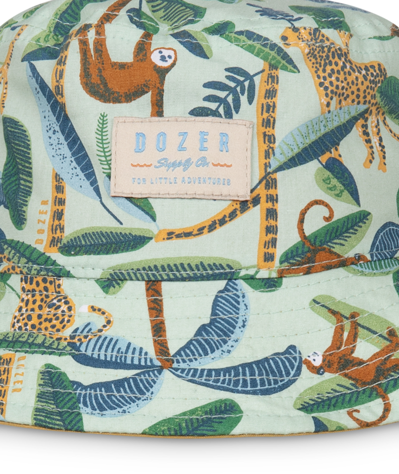 Dozer Baby Boys Bucket Hat - Tropical Jungle Print - Kamay